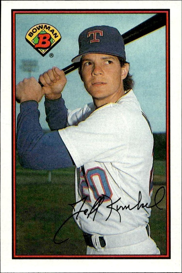 1989 Bowman Jeff Kunkel #231 trading card