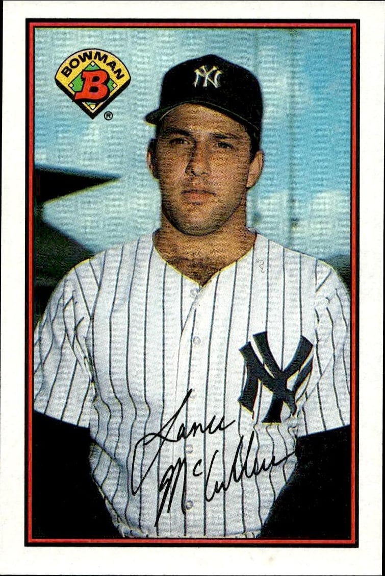 1989 Bowman Lance McCullers #168 trading card