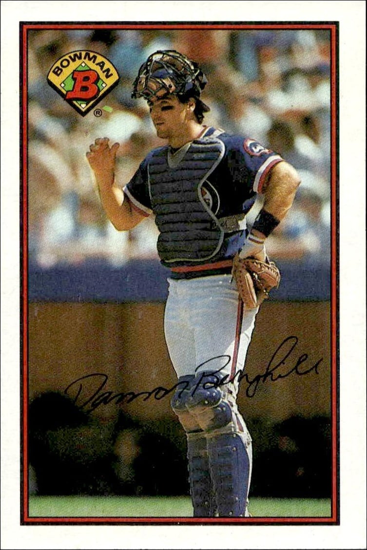 1989 Bowman Damon Berryhill #288 trading card