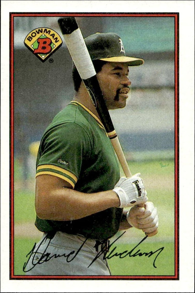 1989 Bowman Dave Henderson #200 trading card