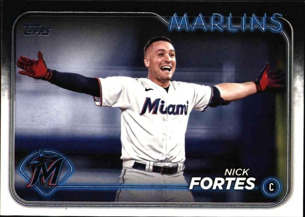 2024 Topps Series 1 Nick Fortes #81 trading card