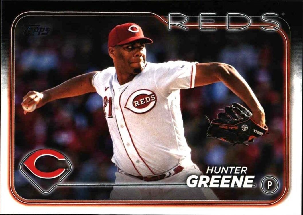 2024 Topps Hunter Greene #119 baseball trading card front