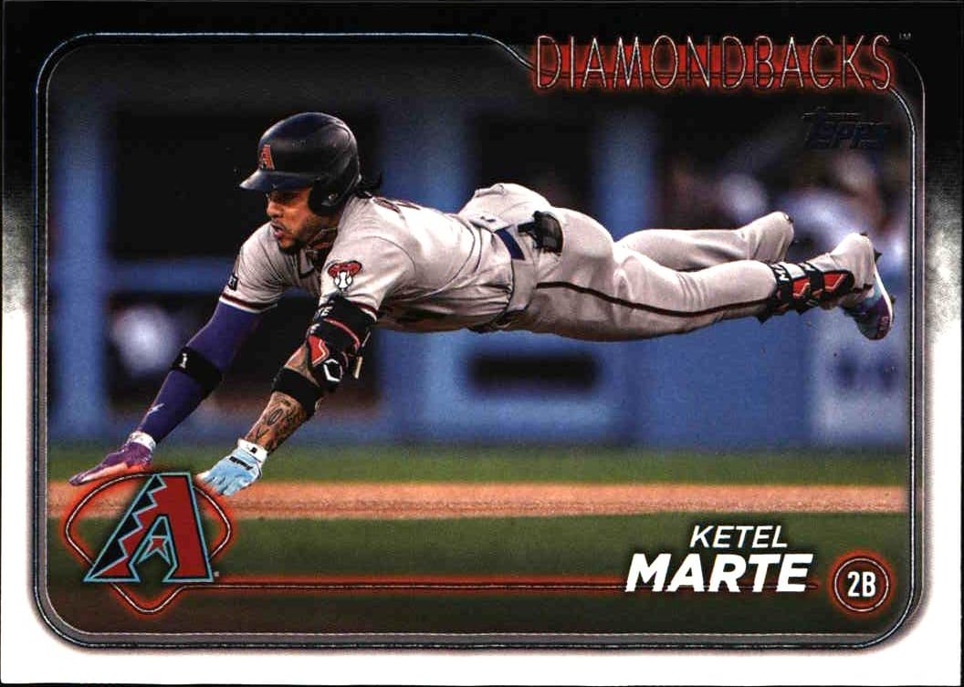 2024 Topps Series 2 Ketel Marte #597 trading card