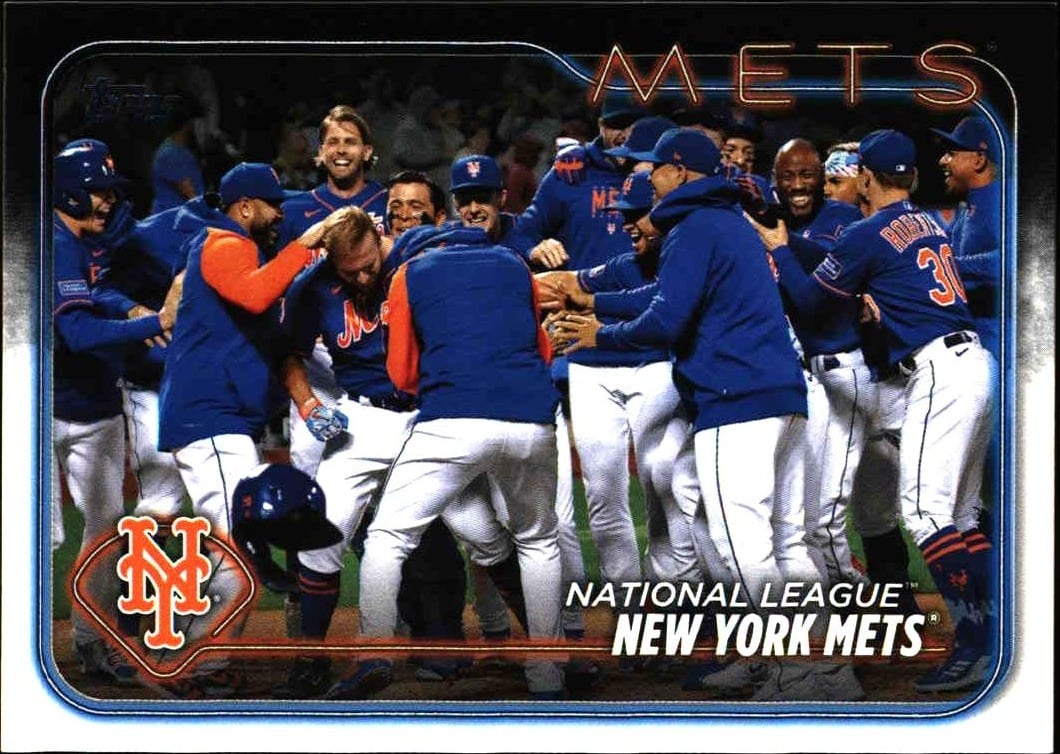 2024 Topps Series 2 New York Mets #557 trading card