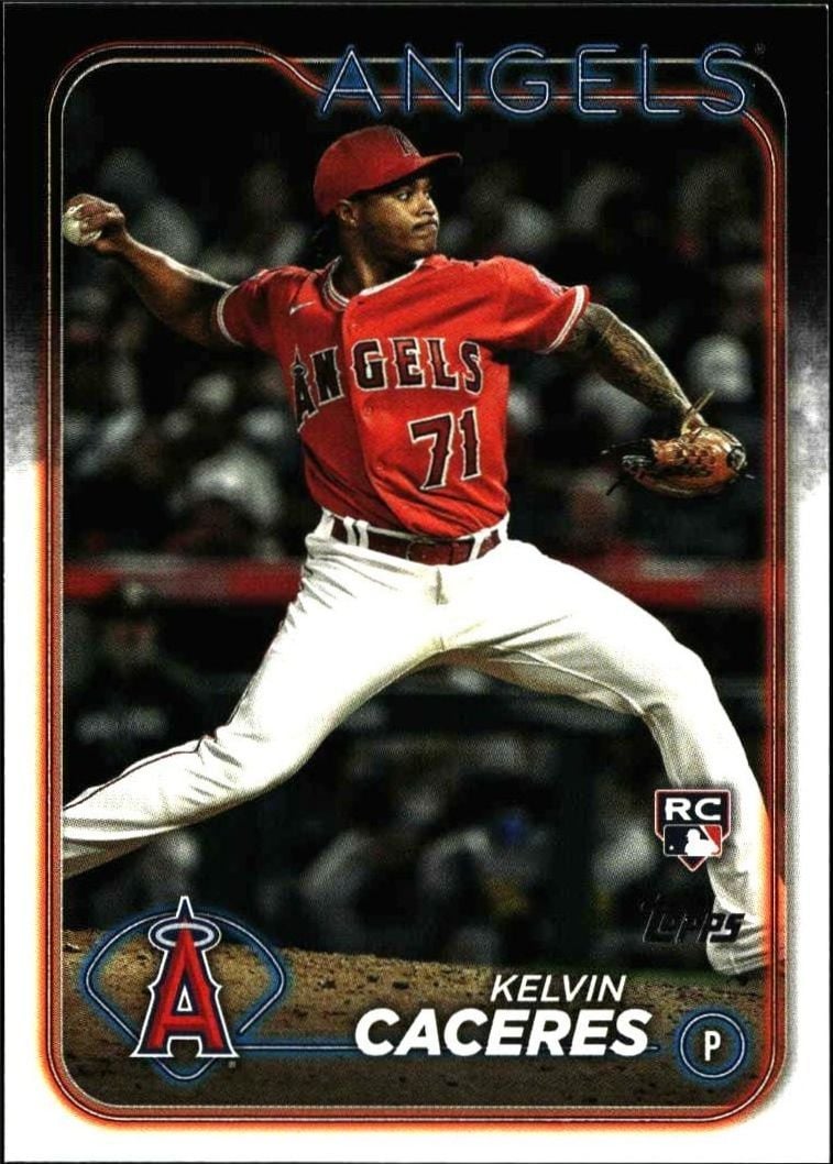 2024 Topps Series 2 Kelvin Caceres #680 trading card