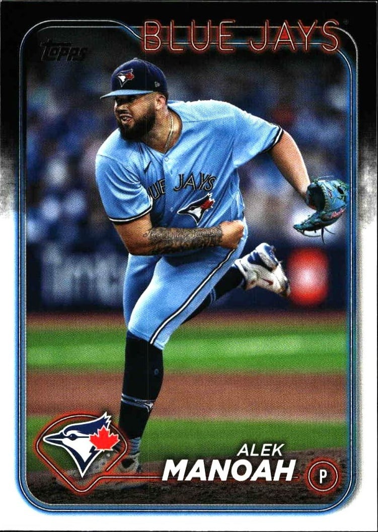 2024 Topps Series 2 Alek Manoah #675 baseball trading card front