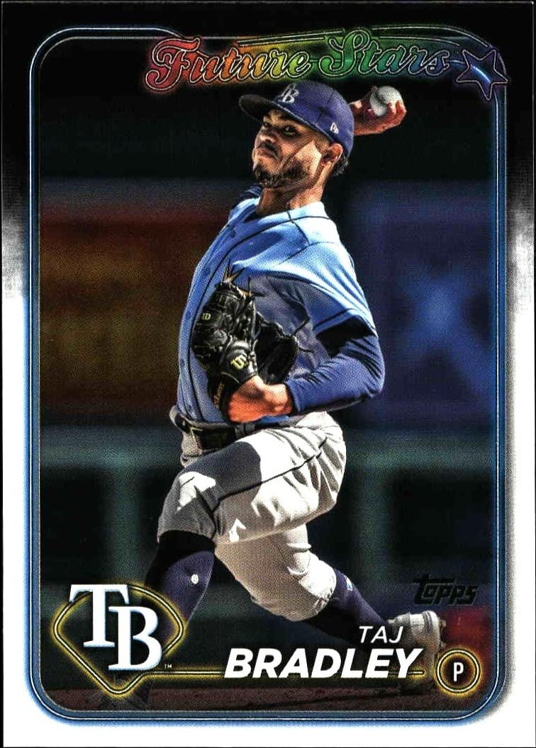 2024 Topps Series 2 Taj Bradley #589 trading card