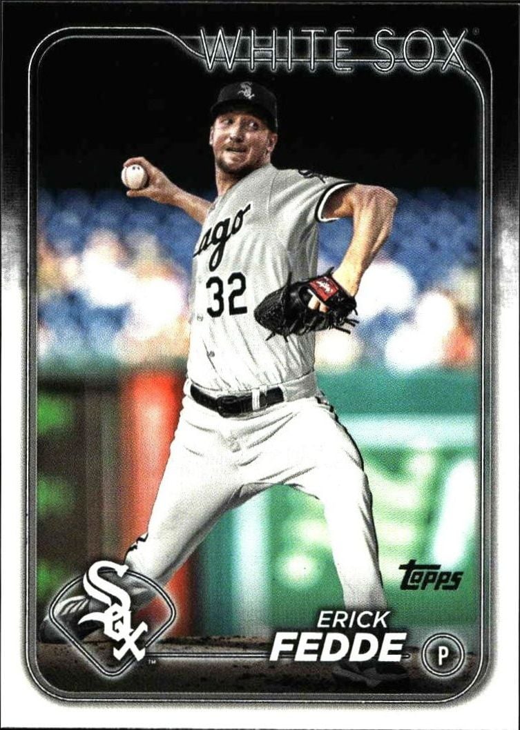 2024 Topps Series 2 Erick Fedde #405 trading card