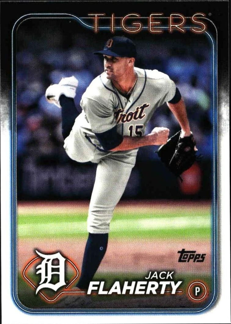 2024 Topps Series 2 Jack Flaherty #640 trading card