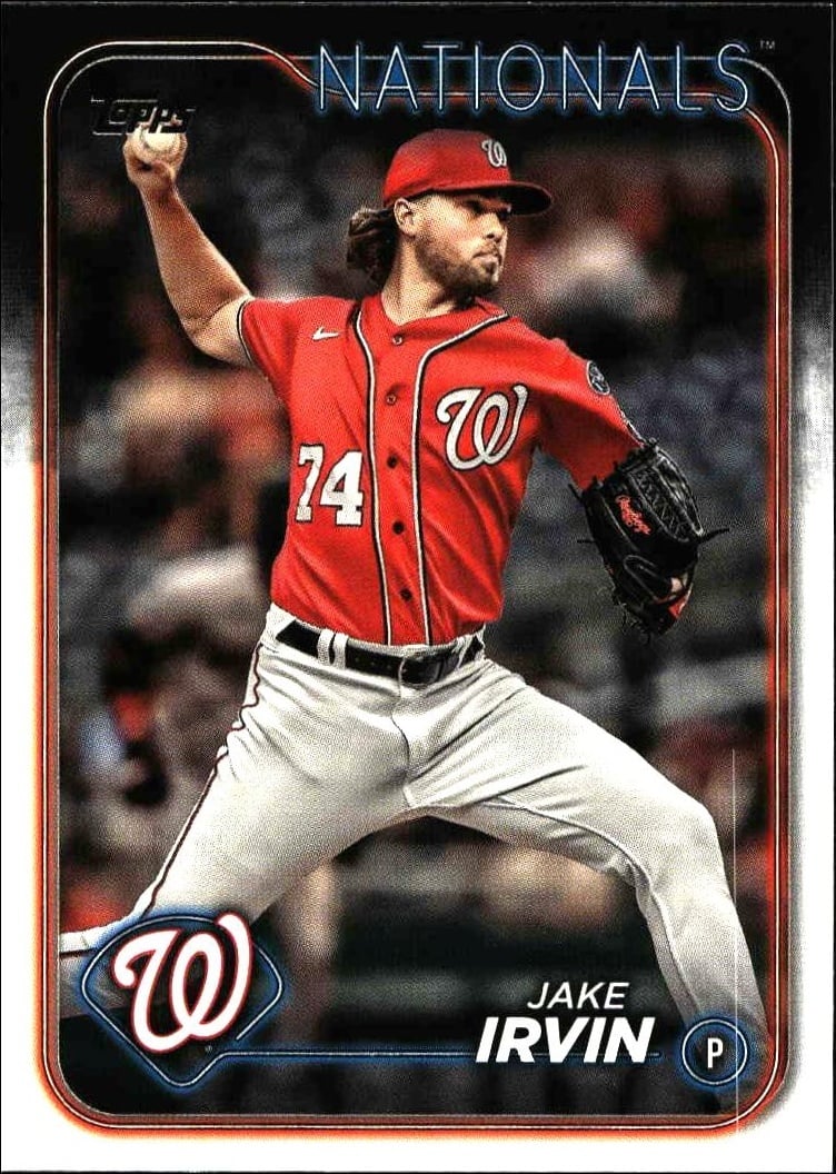 2024 Topps Series 2 Jake Irvin #621 trading card
