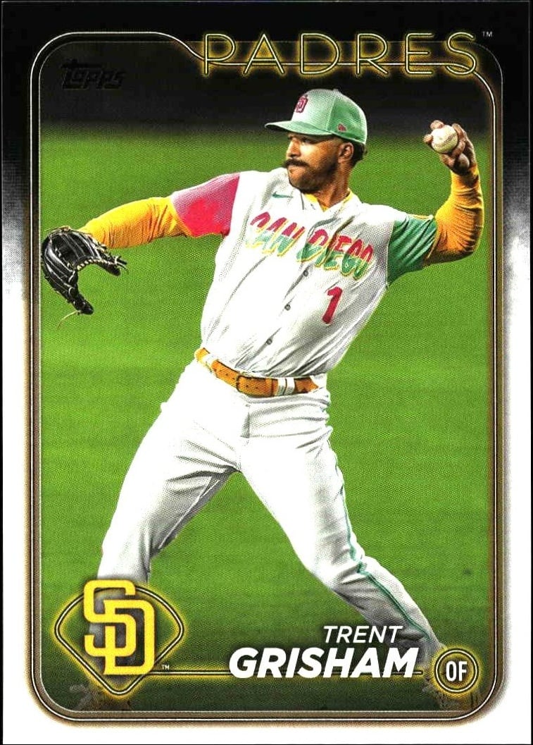 2024 Topps Series 1 Trent Grisham #157 trading card