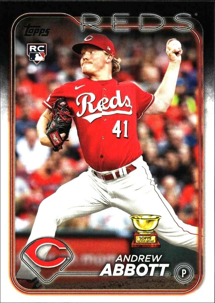2024 Topps Series 1 Andrew Abbott #214 trading card