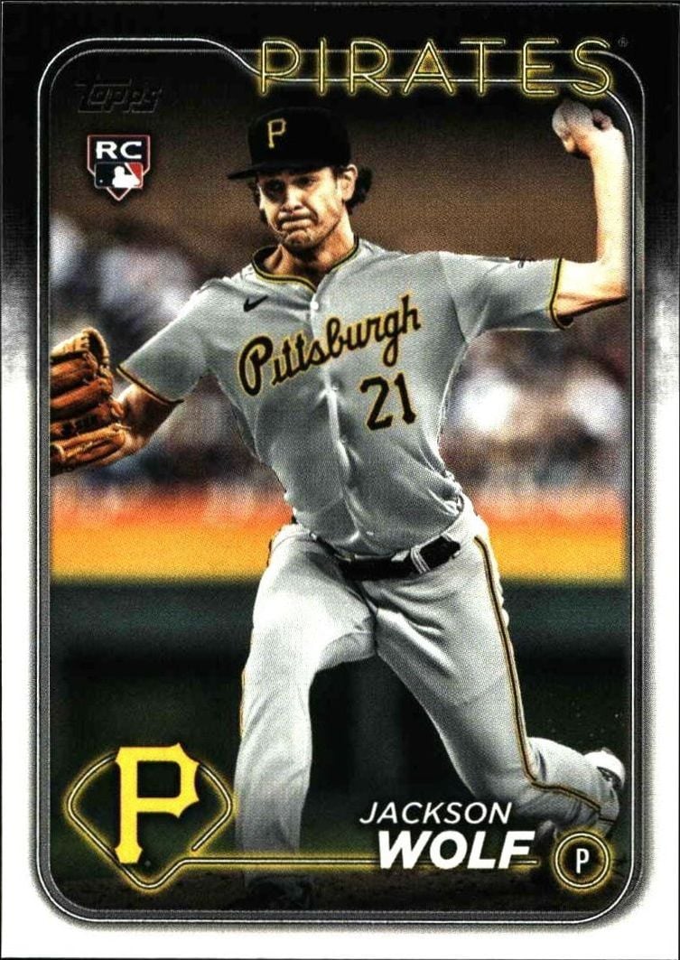 2024 Topps Series 2 Jackson Wolf #523 trading card