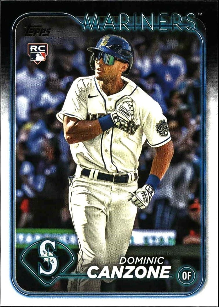 2024 Topps Series 1 Dominic Canzone #195 trading card