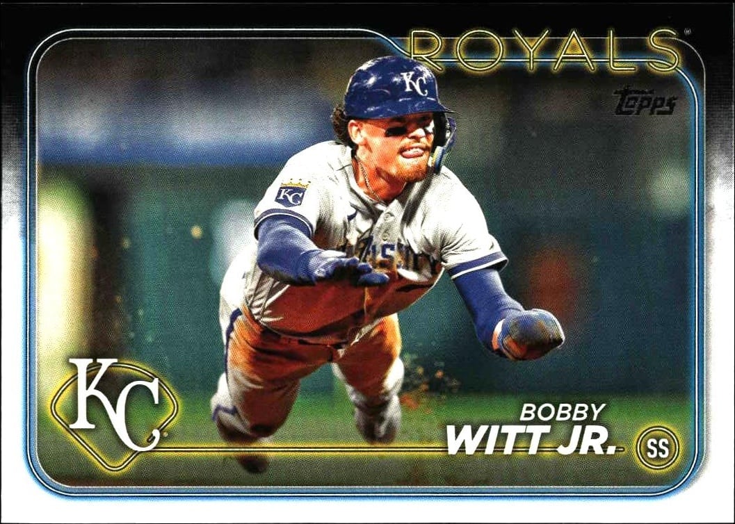 2024 Topps Bobby Witt Jr. #254 baseball trading card front