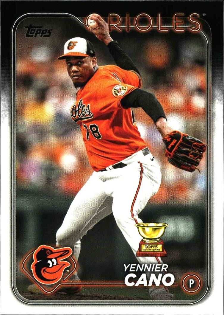 2024 Topps Series 1 Yennier Cano #158 trading card