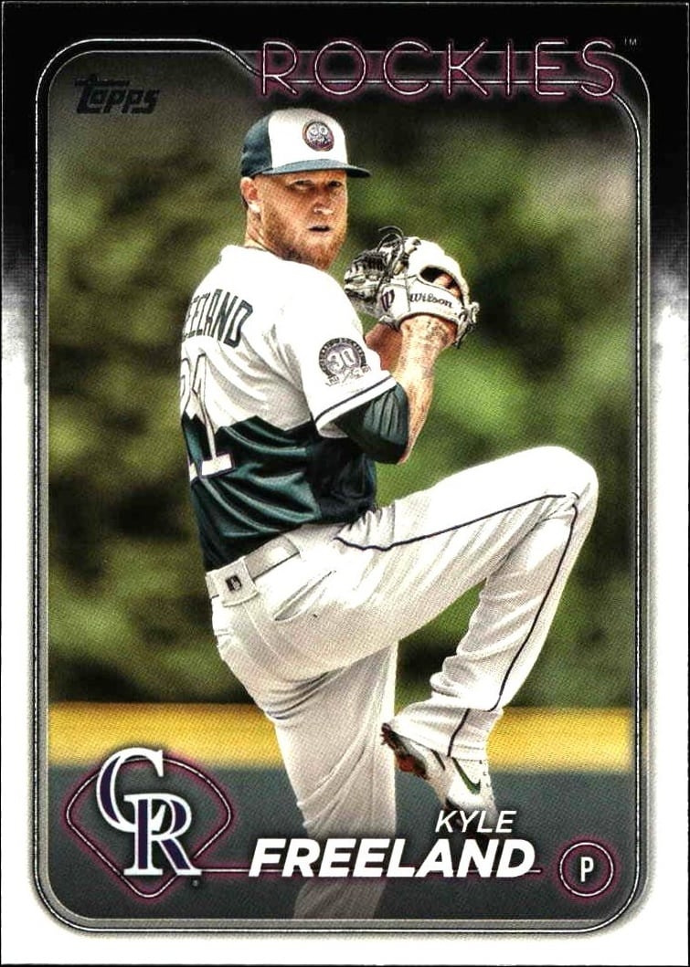 2024 Topps Series 1 Kyle Freeland #198 trading card