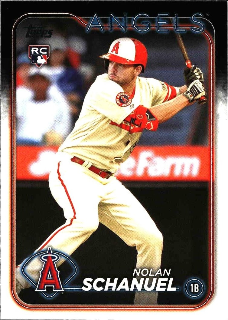 2024 Topps Series 1 Nolan Schanuel #53 trading card