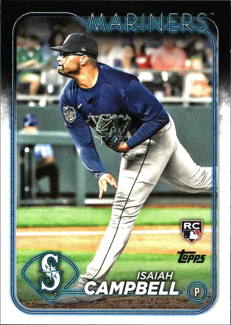 2024 Topps Series 1 Isaiah Campbell #58 trading card