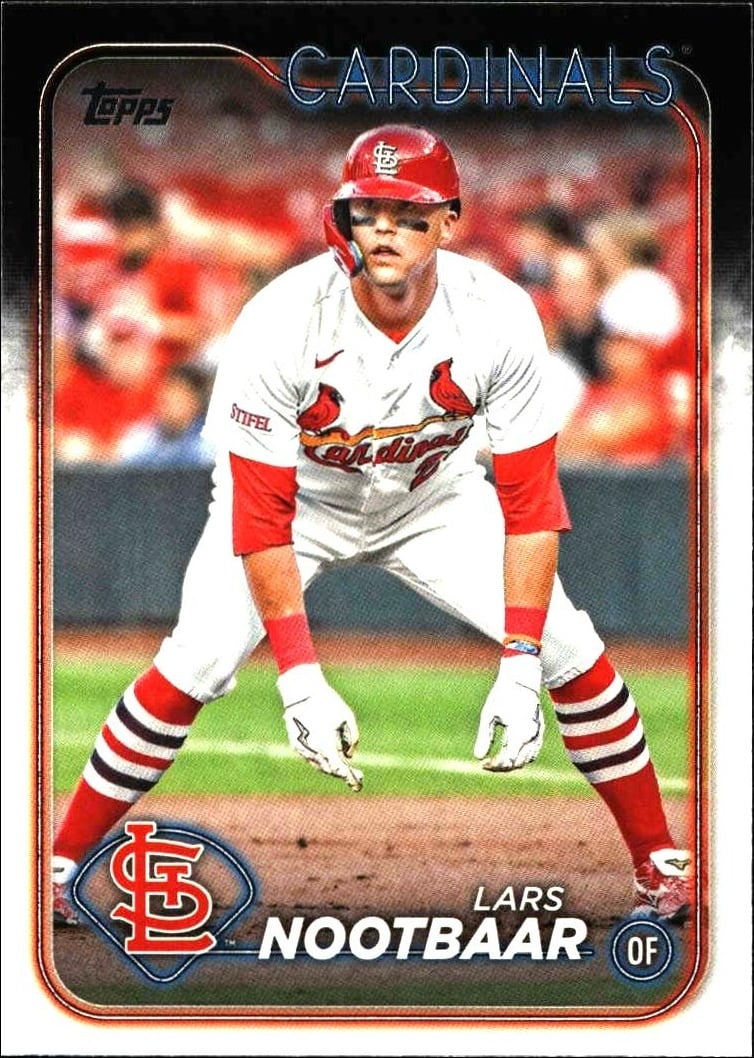 2024 Topps Series 1 Lars Nootbaar #18 trading card