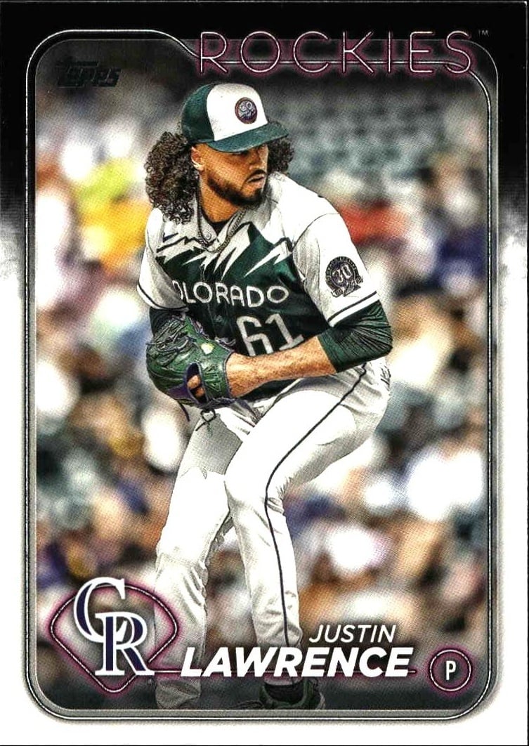 2024 Topps Series 1 Justin Lawrence #259 trading card