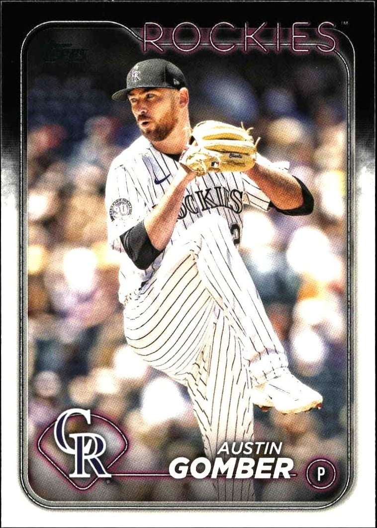 2024 Topps Series 1 Austin Gomber #340 trading card