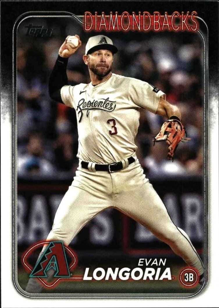 2024 Topps Series 1 Evan Longoria #304 trading card