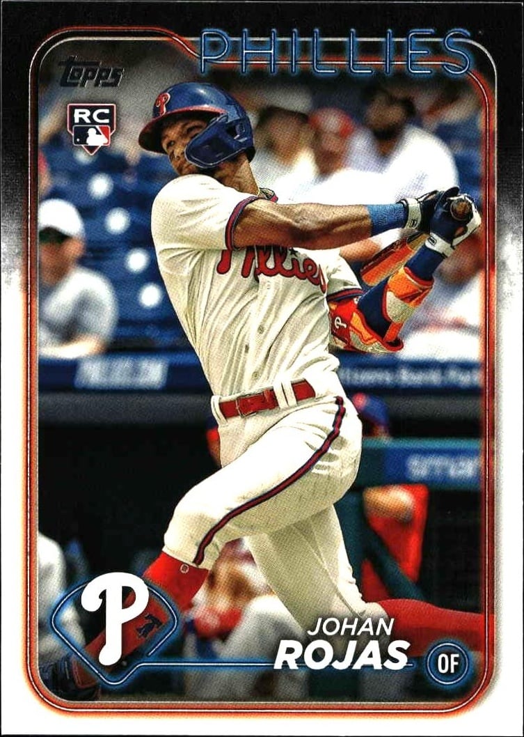 2024 Topps Series 1 Johan Rojas #209 trading card