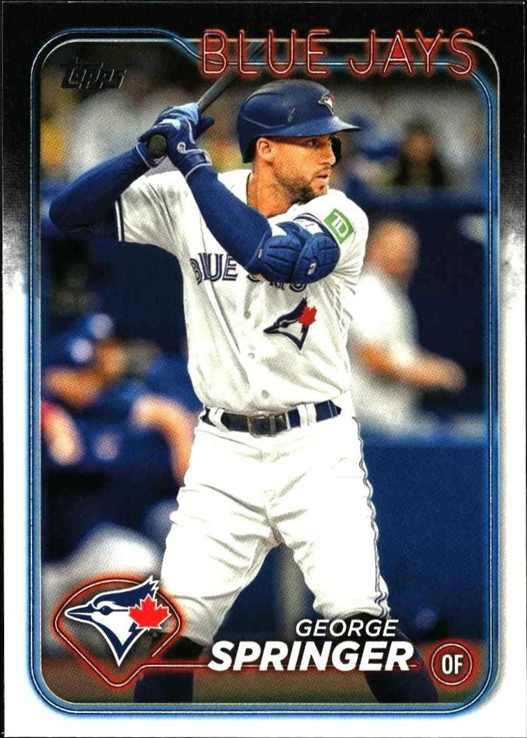 2024 Topps George Springer #72 baseball trading card front