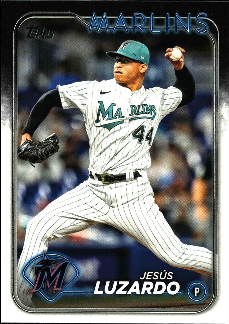 2024 Topps Series 1 Jesú Luzardo #123 trading card