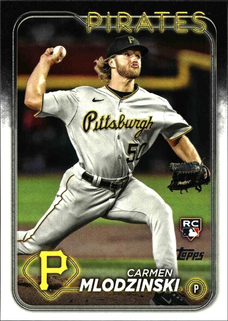2024 Topps Series 1 Carmen Mlodzinski #31 trading card