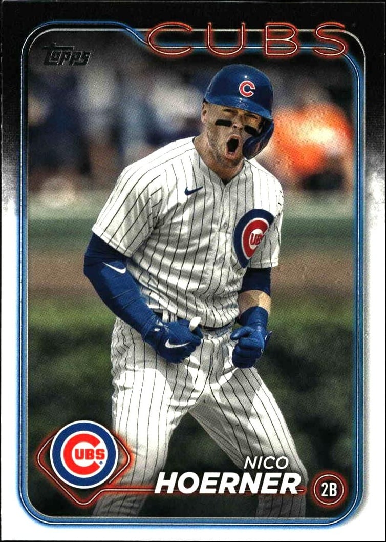 2024 Topps Series 1 Nico Hoerner #204 trading card