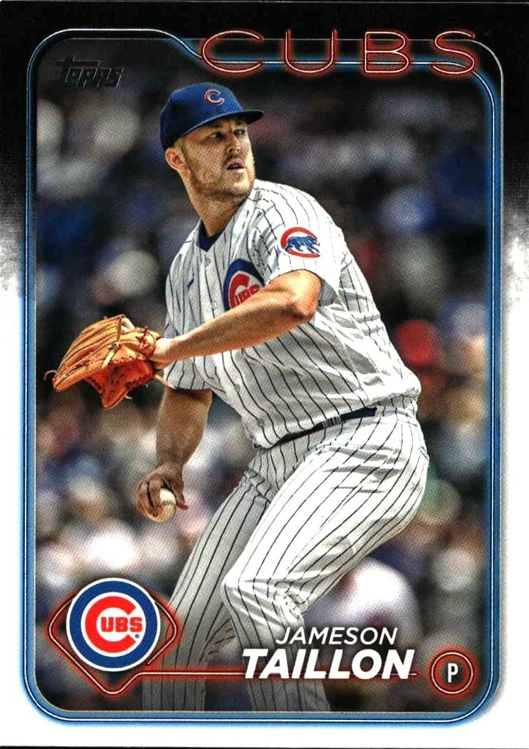 2024 Topps Series 1 Jameson Taillon #182 trading card