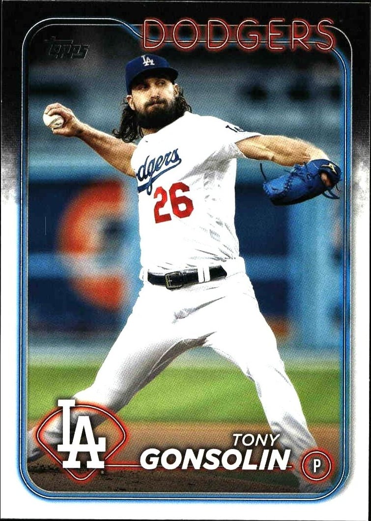 2024 Topps Series 1 Tony Gonsolin #87 trading card