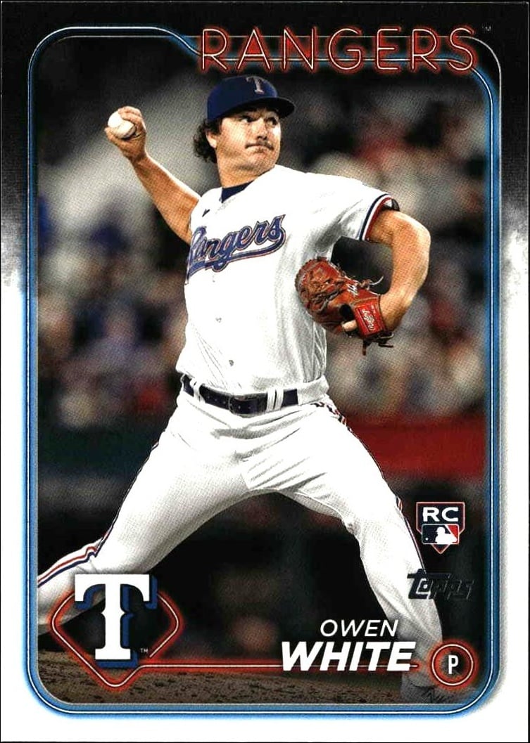 2024 Topps Series 1 Owen White #5 trading card