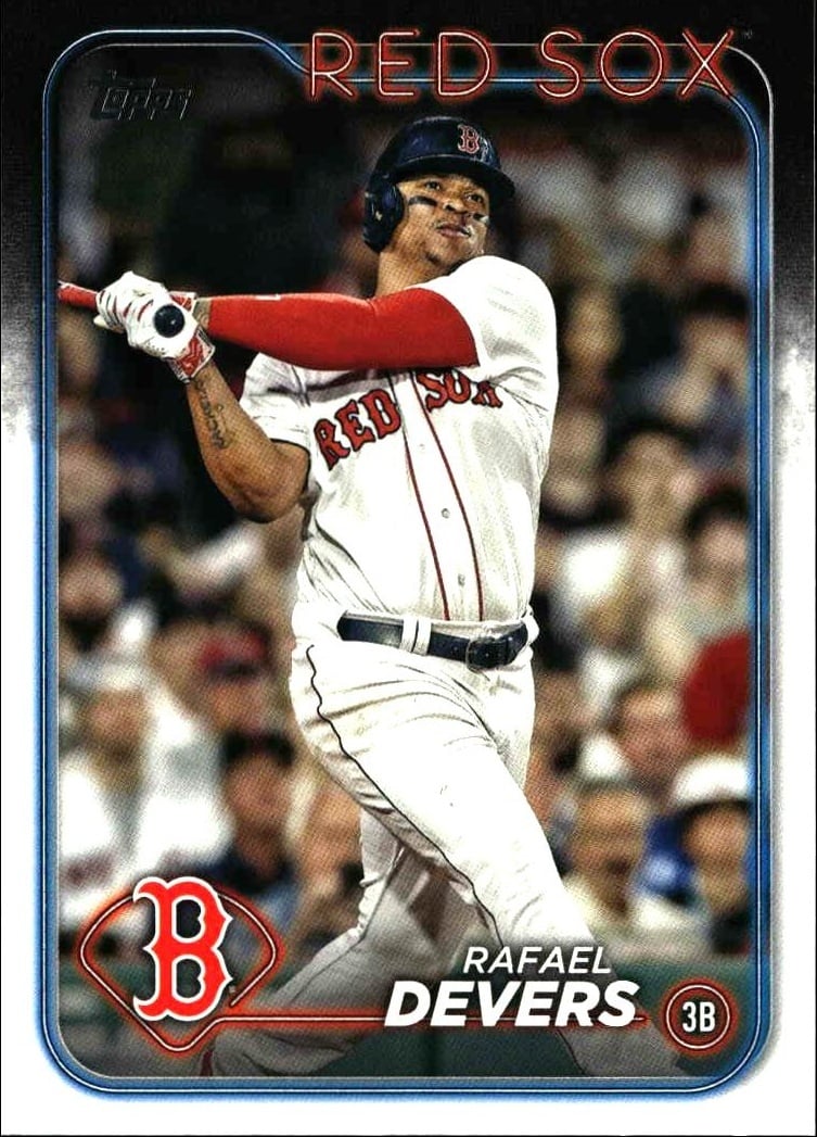 2024 Topps Series 1 Rafael Devers #22 trading card