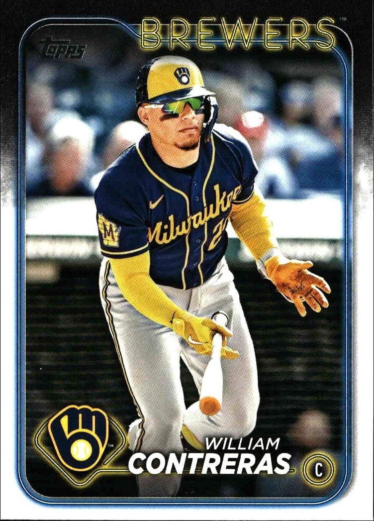 2024 Topps Series 1 William Contreras #61 trading card