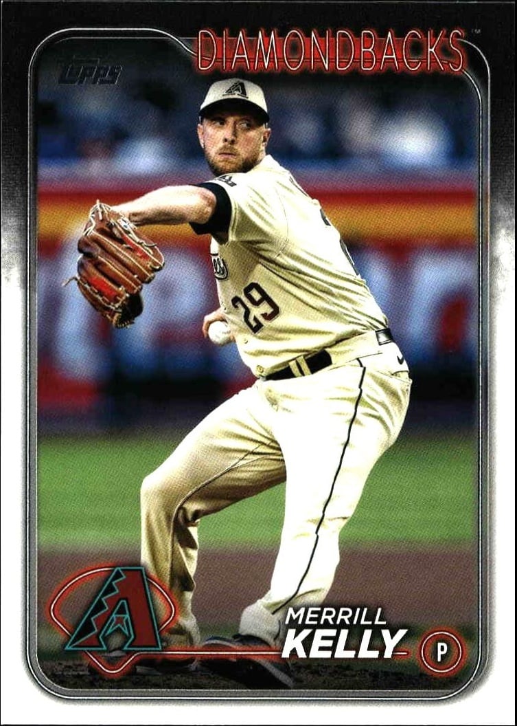 2024 Topps Series 1 Merrill Kelly #112 trading card