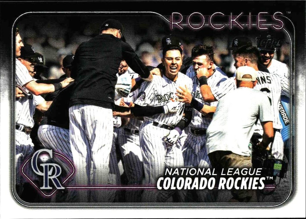 2024 Topps Series 2 Colorado Rockies #526 trading card