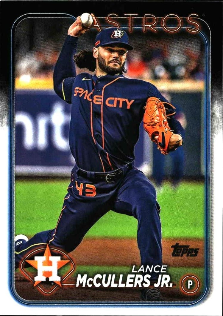 2024 Topps Series 2 Lance McCullers Jr. #588 baseball trading card front