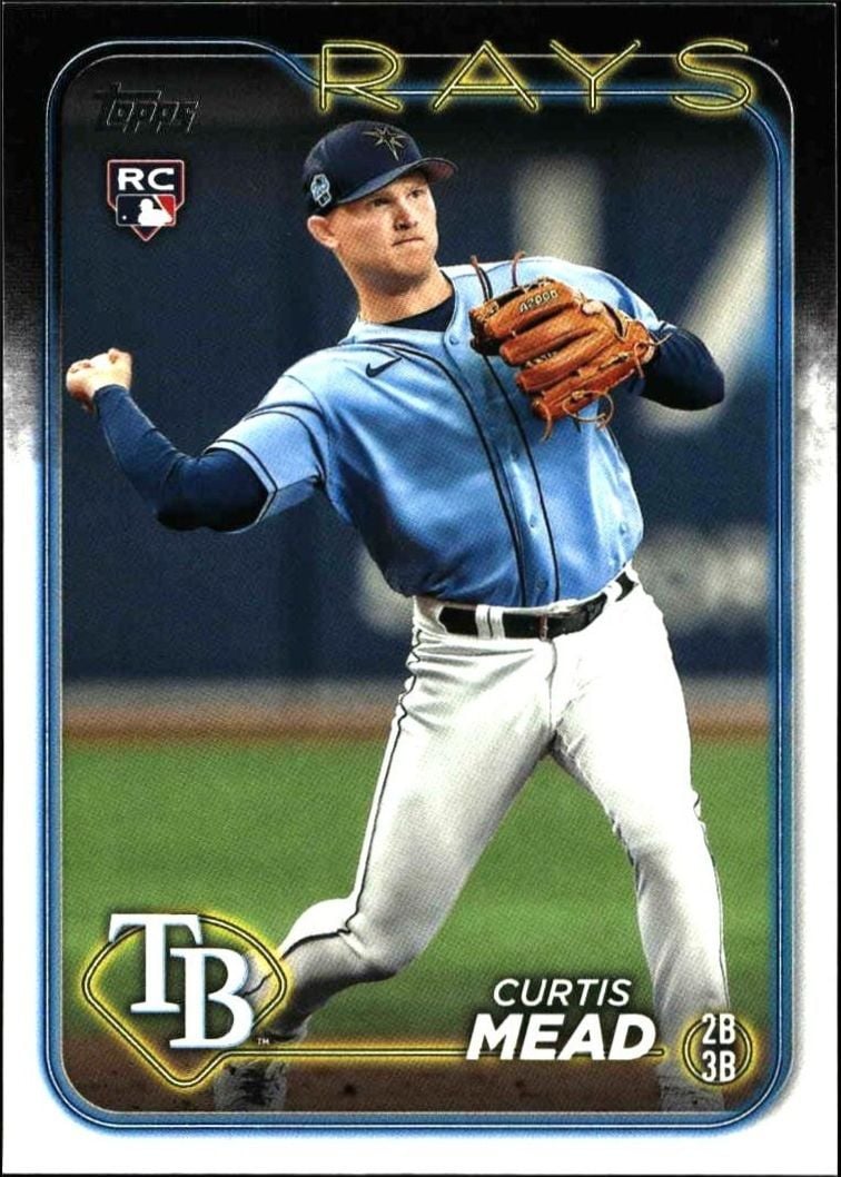 2024 Topps Series 1 Curtis Mead #82 trading card