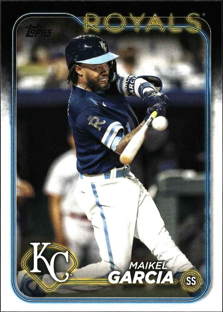 2024 Topps Series 1 Maikel Garcia #342 trading card
