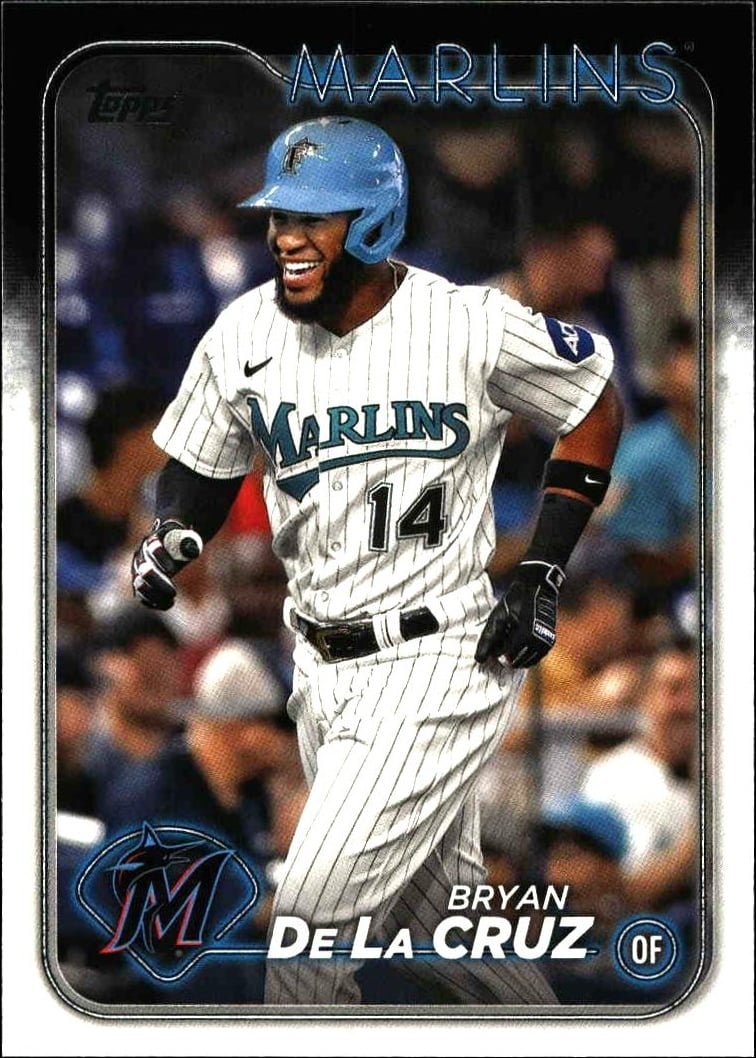 2024 Topps Series 1 Bryan De La Cruz #215 trading card