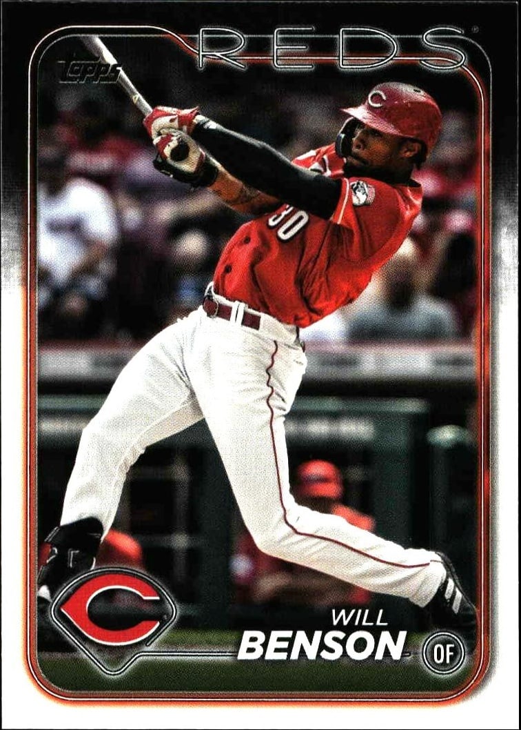 2024 Topps Series 2 Will Benson #386 trading card