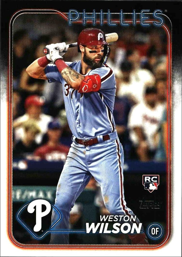 2024 Topps Series 2 Weston Wilson #658 trading card