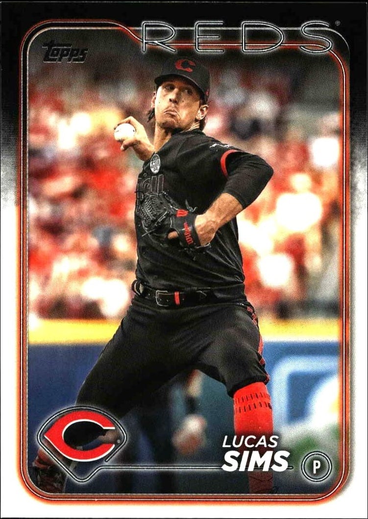 2024 Topps Series 2 Lucas Sims #355 trading card