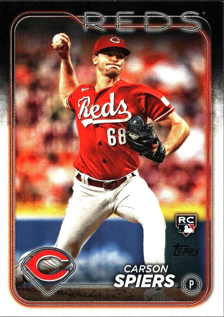 2024 Topps Series 2 Carson Spiers #365 trading card