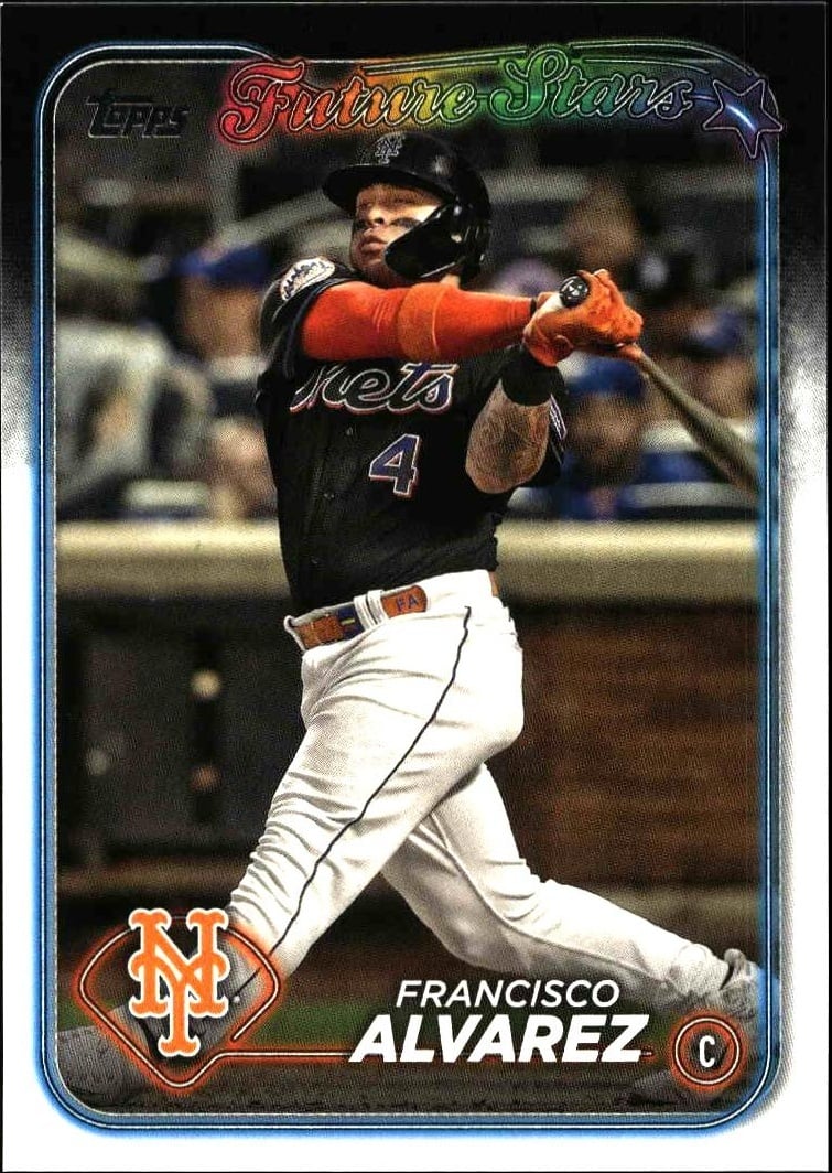 2024 Topps Series 2 Francisco Alvarez #383 trading card