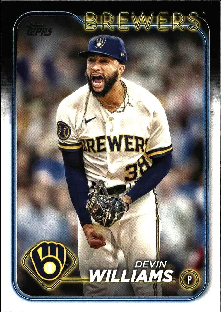 2024 Topps Series 1 Devin Williams #135 trading card