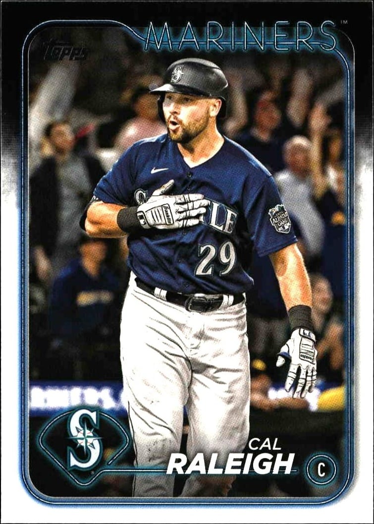 2024 Topps Series 1 Cal Raleigh #122 trading card